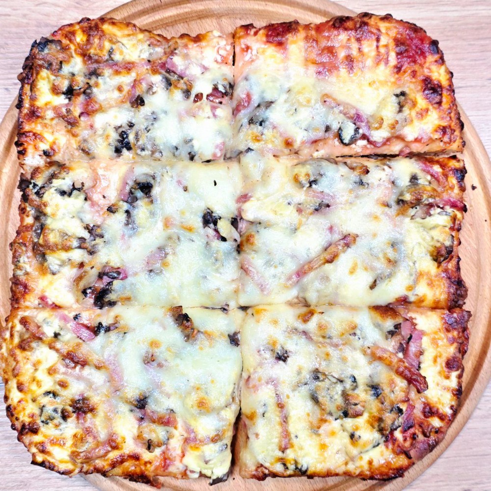 Піца Шинка з грибами