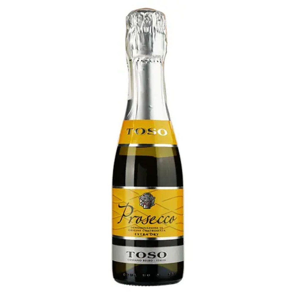 Вино ігристе TOSO Prosecco Spumante Extra Dry DOC біле сухе 0.75 л