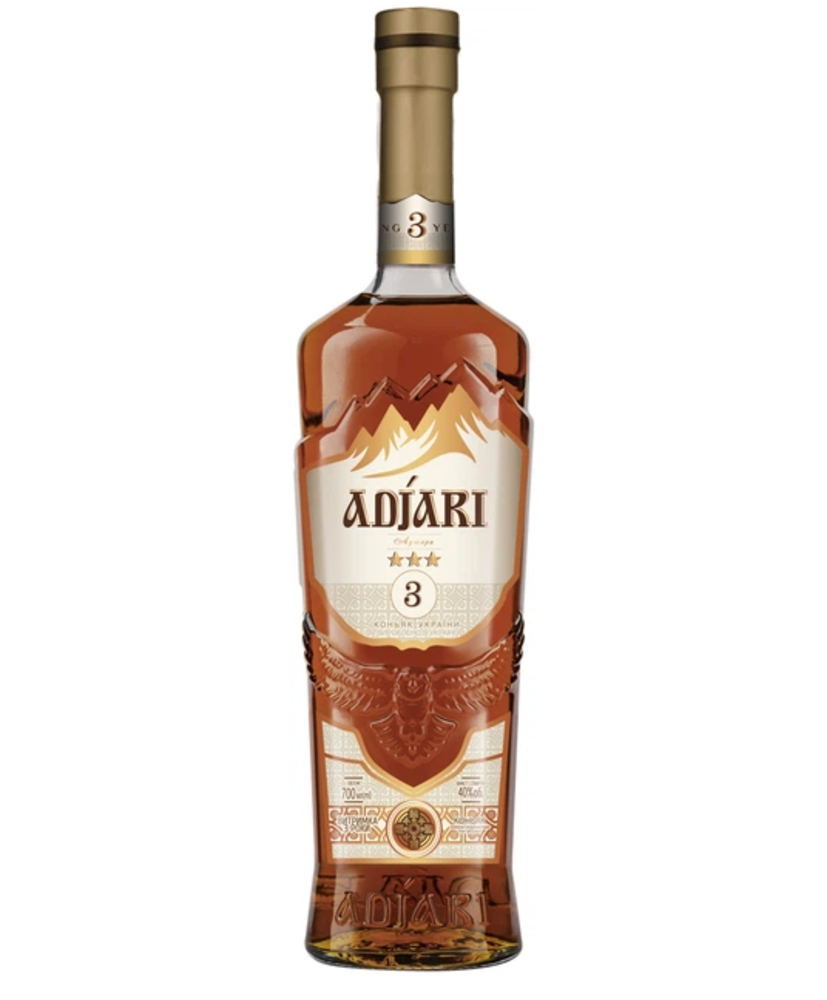 Бренді Україна Аджарі 3 зірки 50/500мл