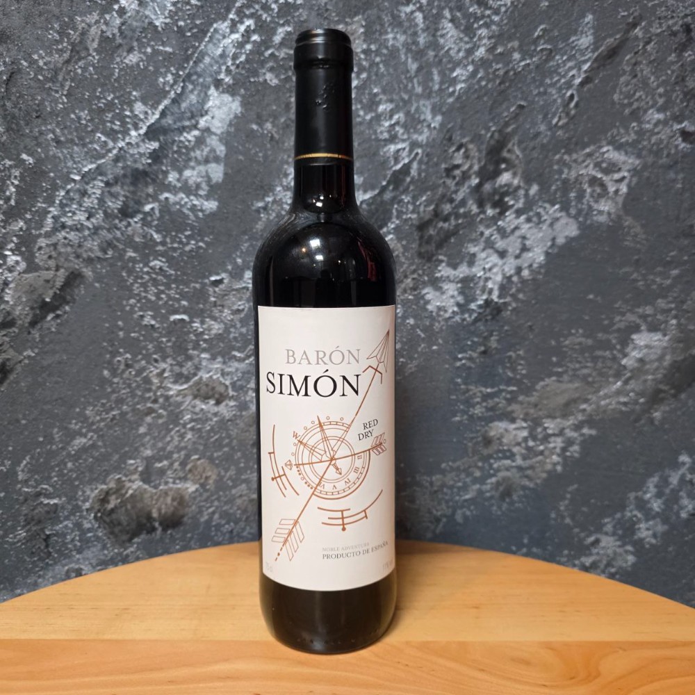 Вино Baron Simon сухе черв. 0,75л