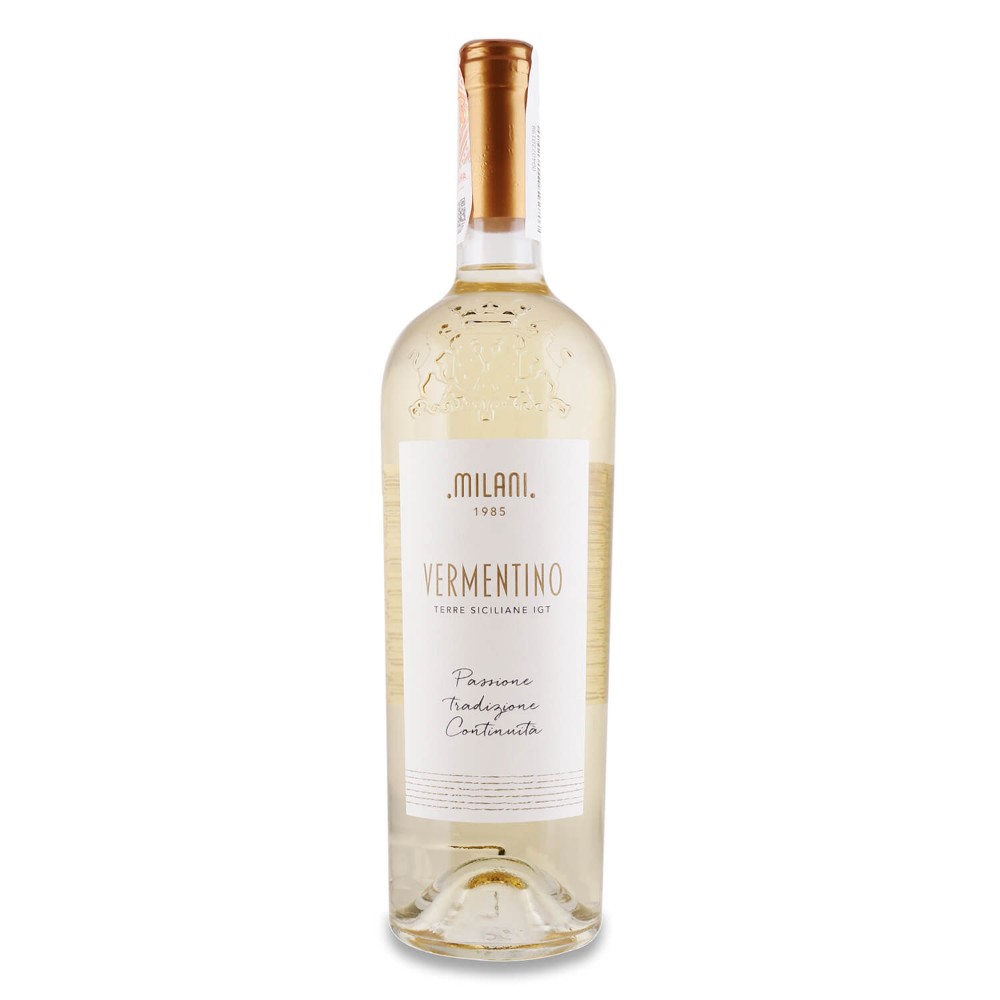 Вино Milani Vermentino напівсух. біле 0,75л