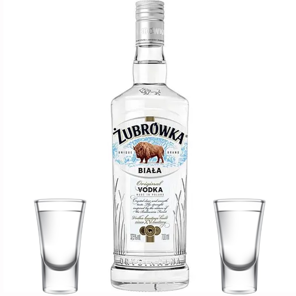 Горілка Zubrowka Бяла 50/500мл