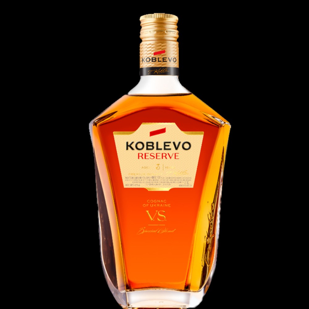 Бренді України Коблево Резерв (3 зірочки, 40%) 0,5л