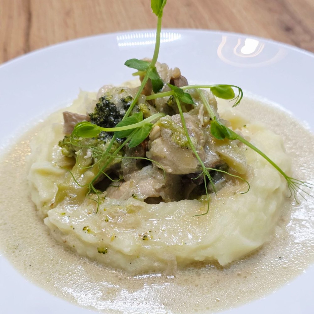 Картопляне пюре з Фрікасе