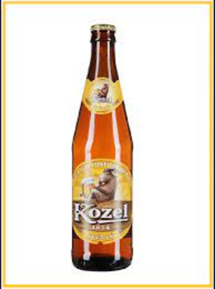 Пиво KOZEL Світле Скло 0,45л