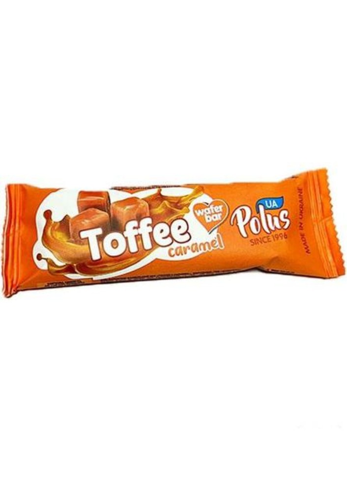 Батончик вафельний Toffe карамель 30г