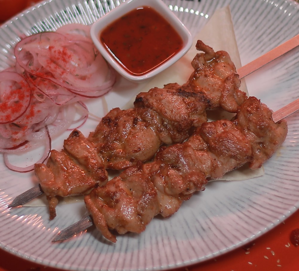 Куриный шашлык