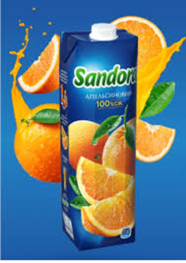 Сік Sandora Апельсин 0.2