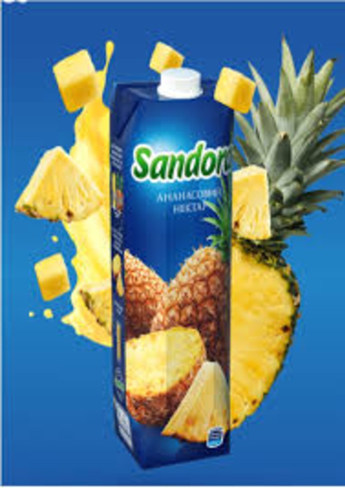 Сік Sandora Ананас 0.2