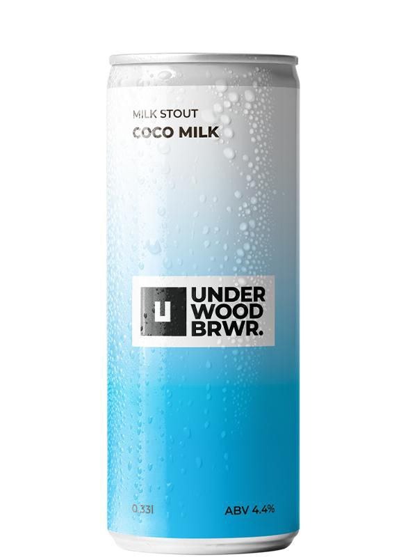 Пиво Темне Underwood COCO MILK 0.33ml