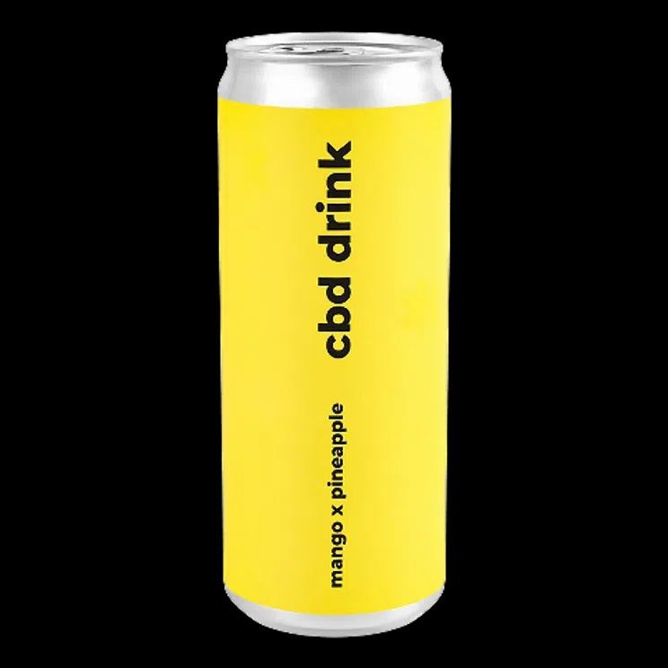 Напій безалкогольний Underwood SODA CBD DRINK PINEAPPLE MANGO 0,33ml
