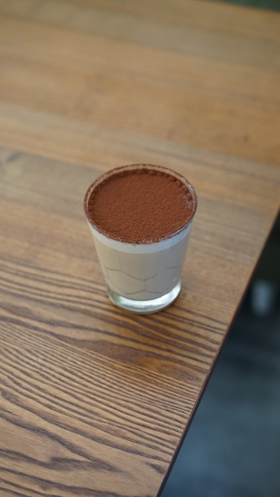 Pine nut latte ( з кедровими горішками)