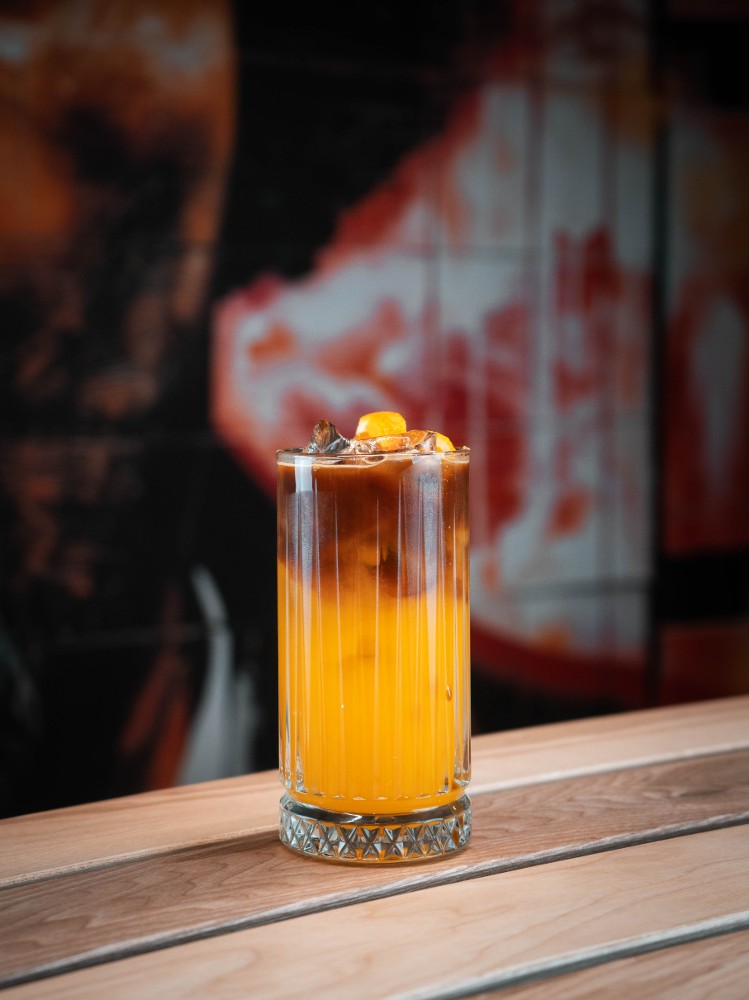 Orange cup з льодом