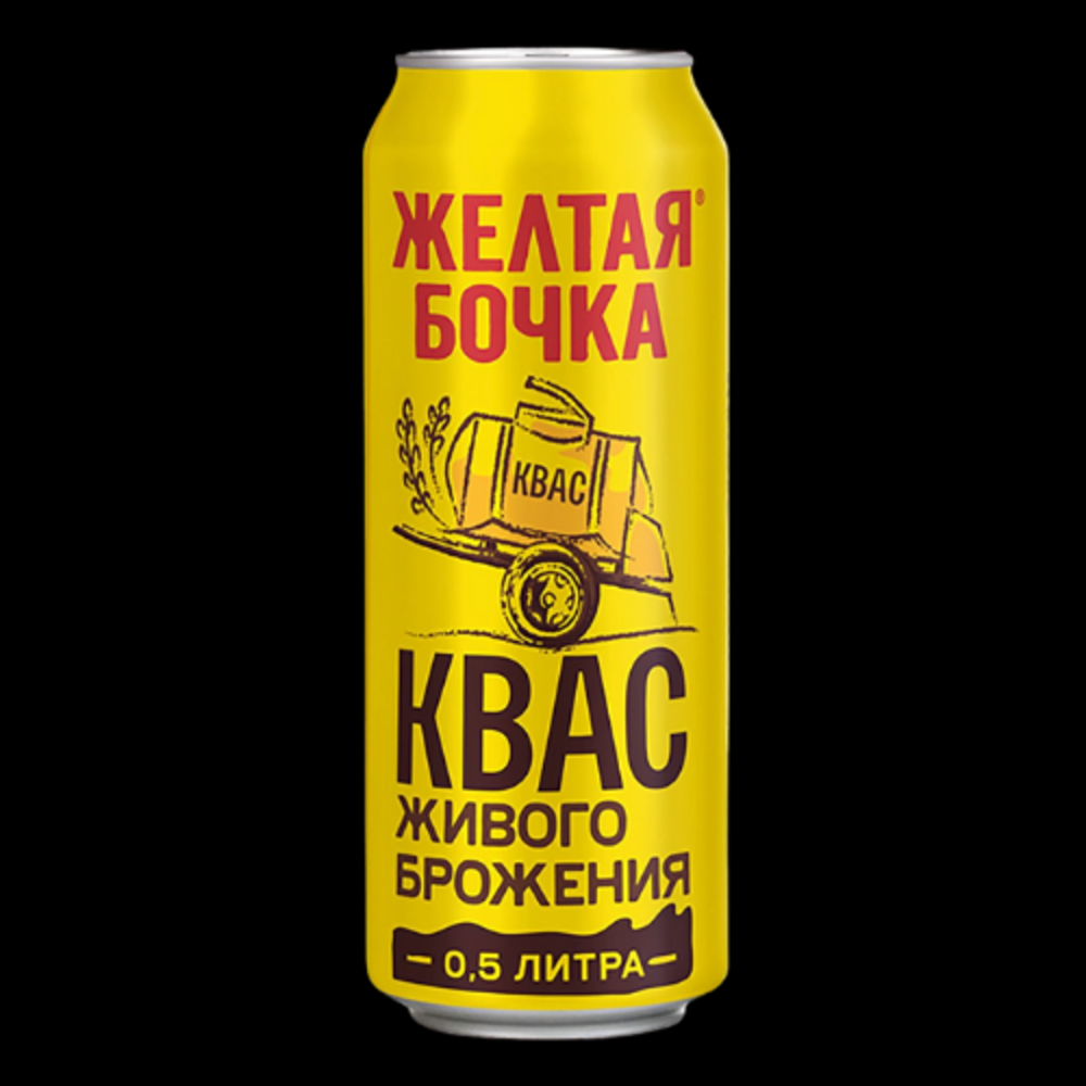 Kvas Желтая Бочка 500ml