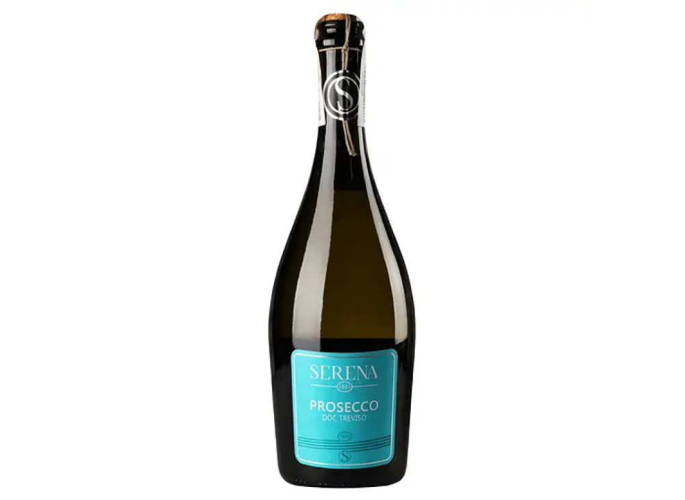 Вино ігристе біле сухе Prosecco Serena (пляшка)