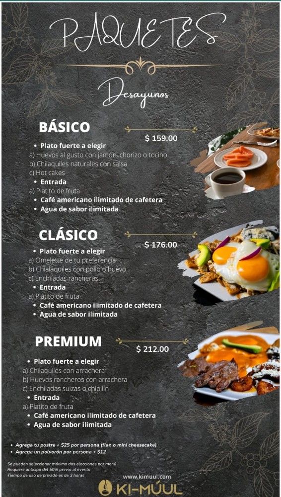Paquete Desayuno Clásico