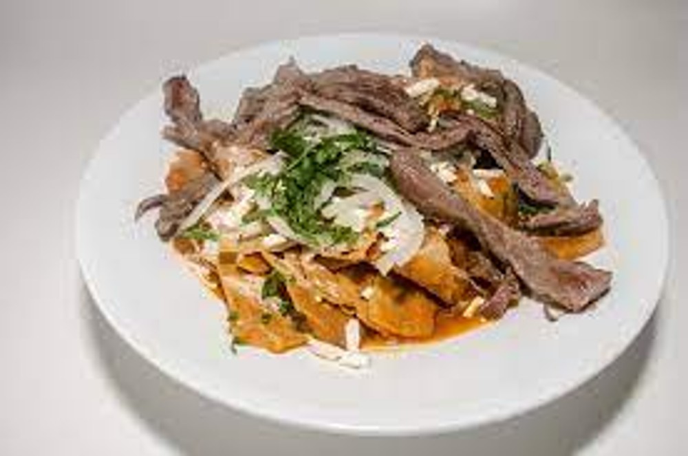Chilaquiles Arrachera