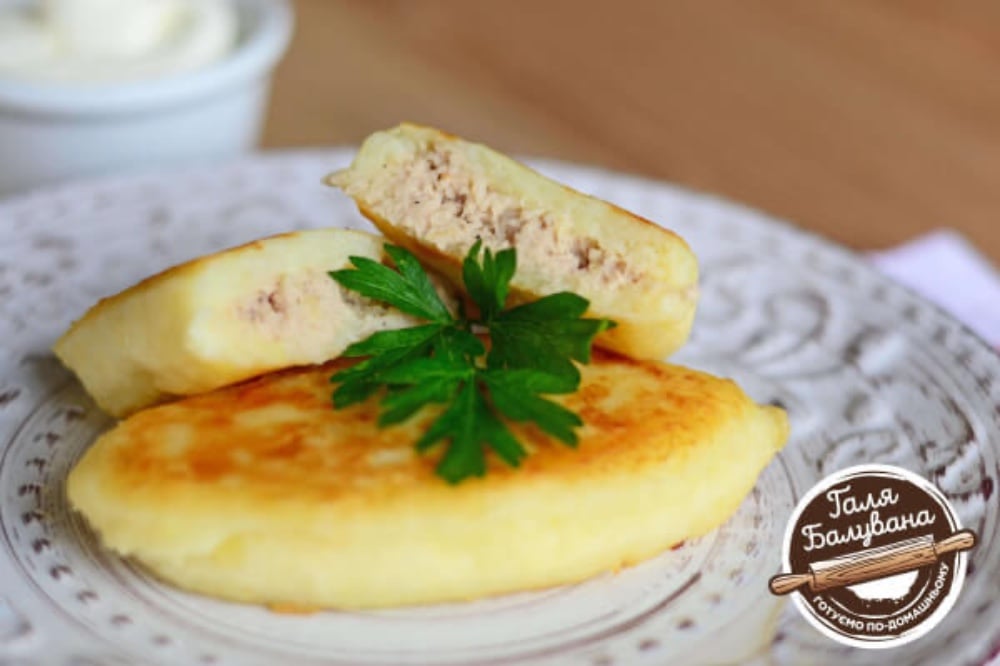Картопляні зрази з м'ясом