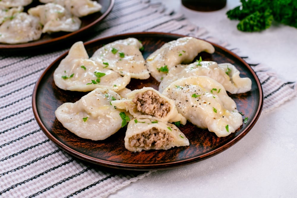  Вареники з м'ясом 