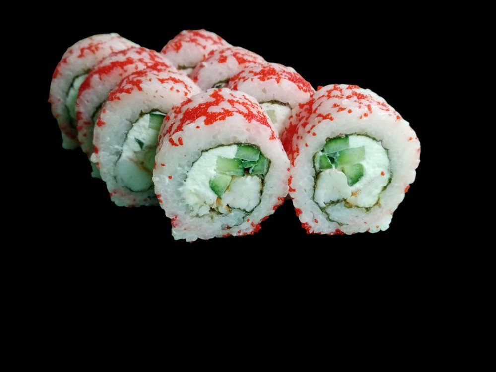 Сакура з креветкою