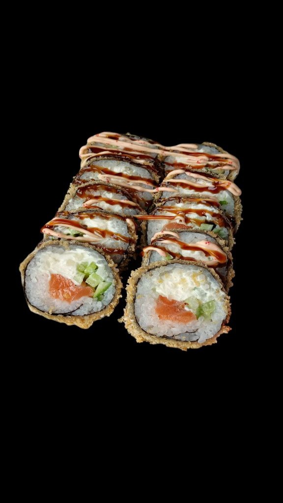 Темпура з лососем