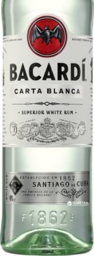 Ром Bacardi Carta Blanca