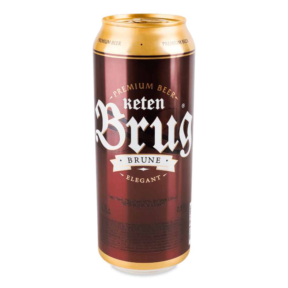 Пиво темне Keten brug банка