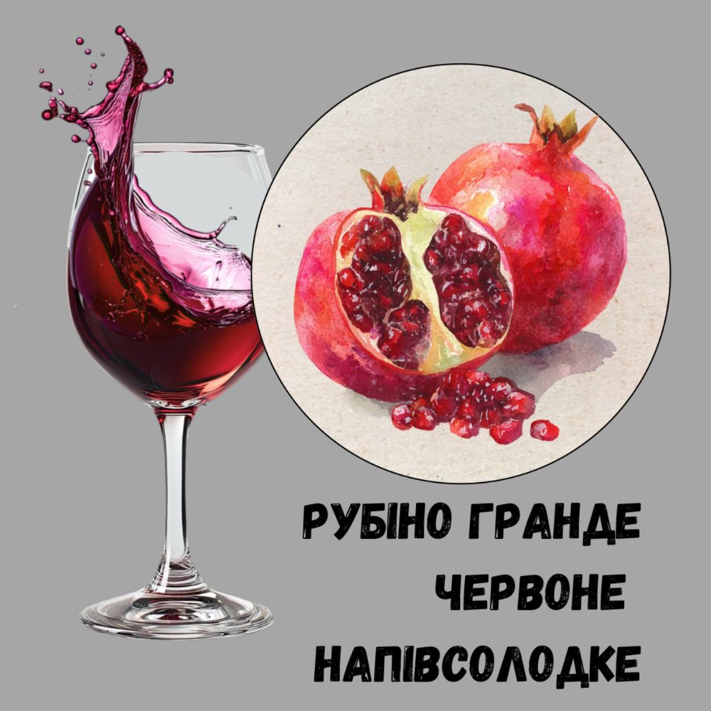 Вино Рубіно Гранде, Од., н/сол. чер.