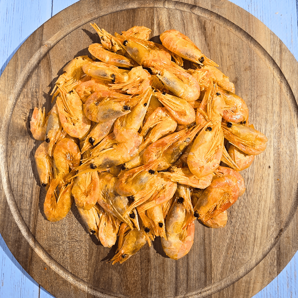 Креветка сушена, класична (тубус)