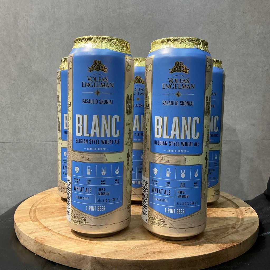 Пиво Вольфас Ен. Бланк 0,568л ж/б