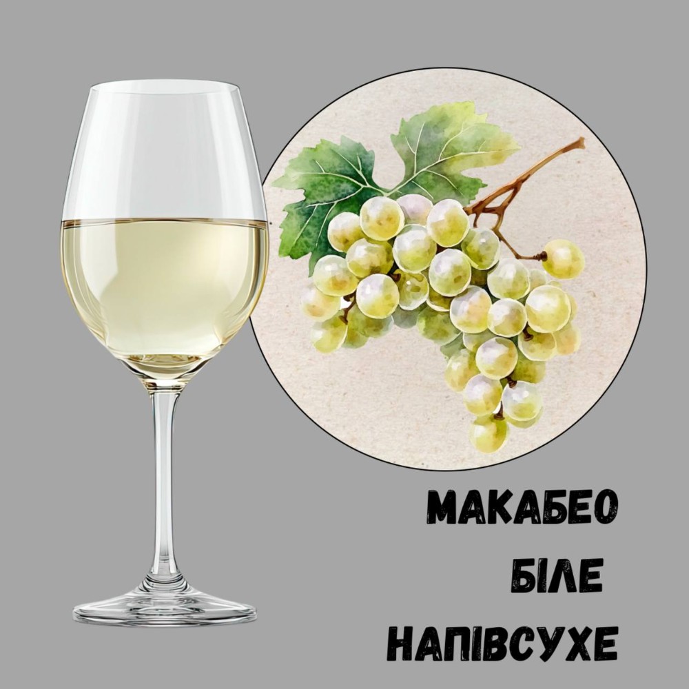 Вино Макабео Іспанія б/нсухе, 10л