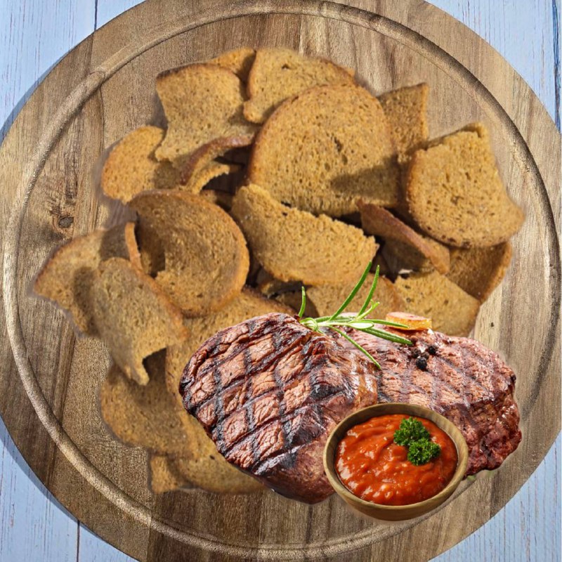 Грінки телятина-аджика