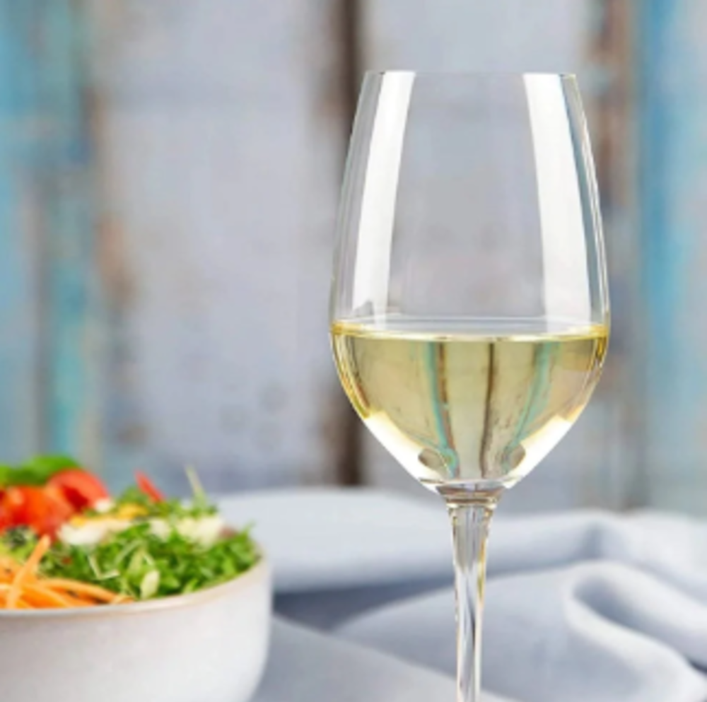 Palatino White, glass
