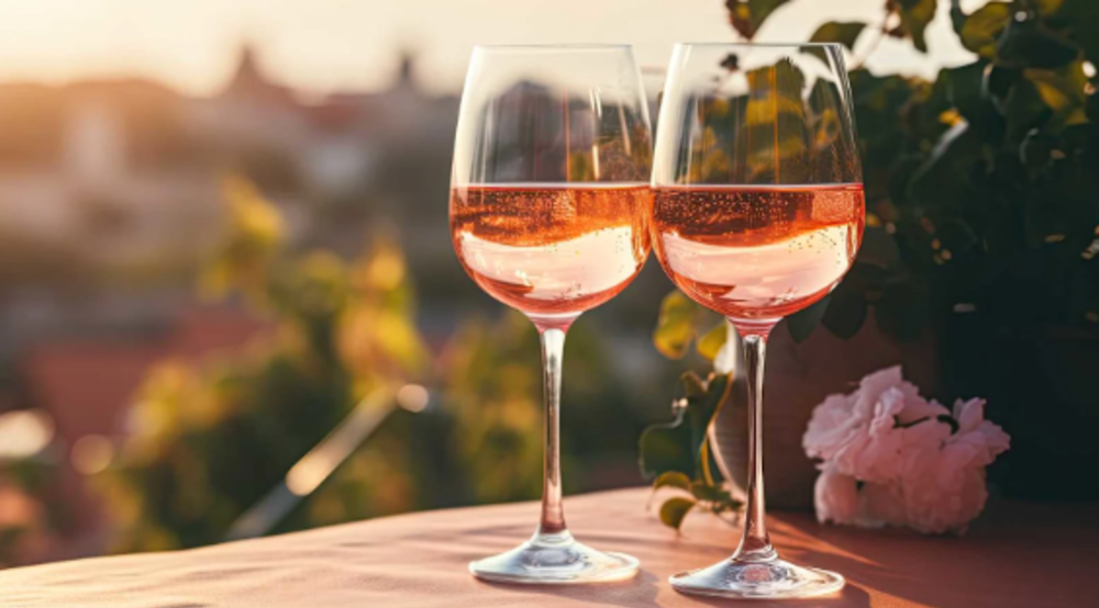 1919 Rose, glass
