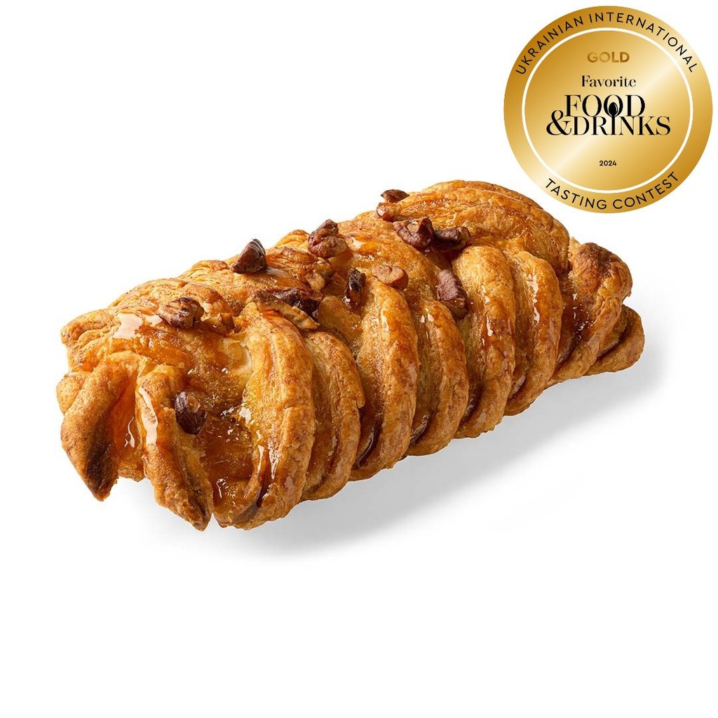 Слойка з кленовим сиропом та пеканом