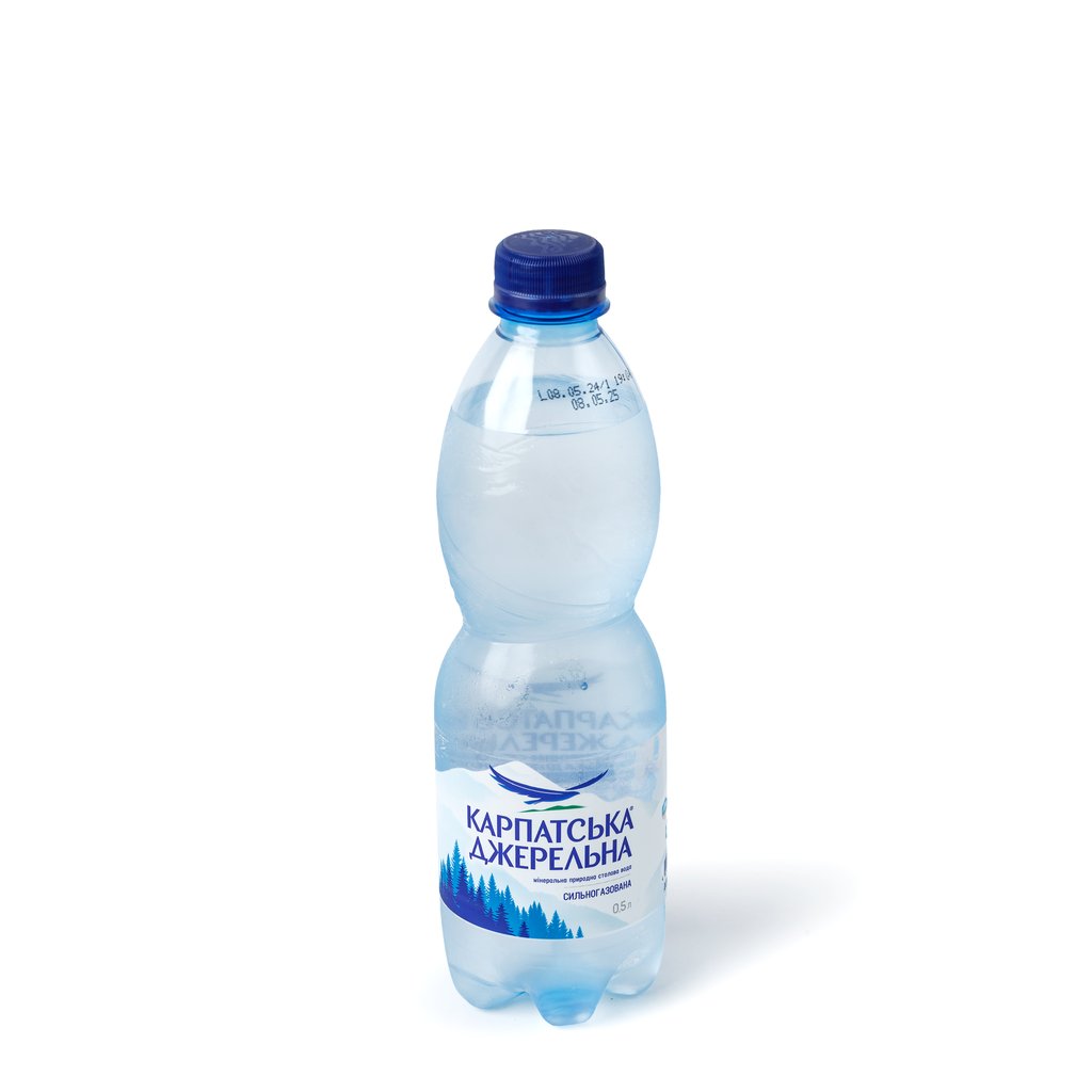 Вода газована 0,5 л