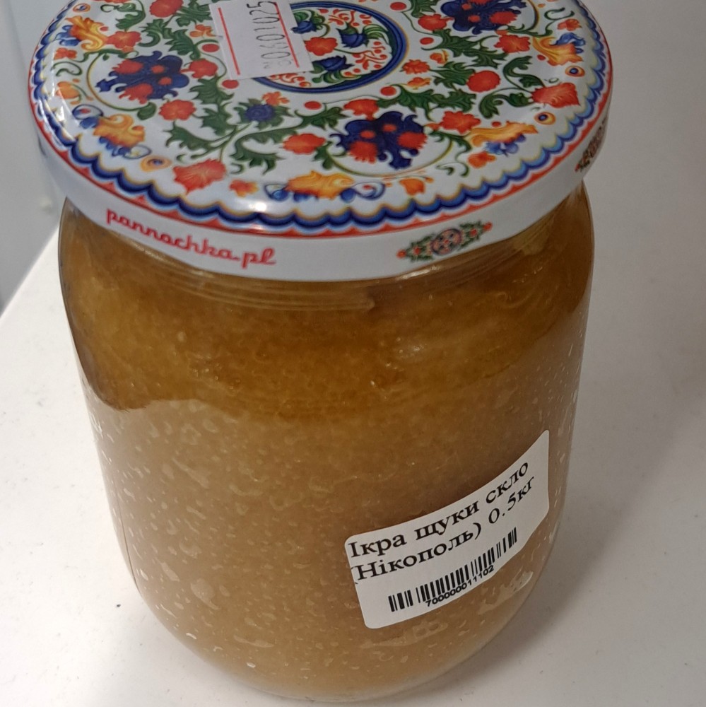 Ікра щуки скло, 0.5кг