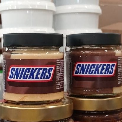 Шоколадна паста крем SNIKERS (4444) 200г