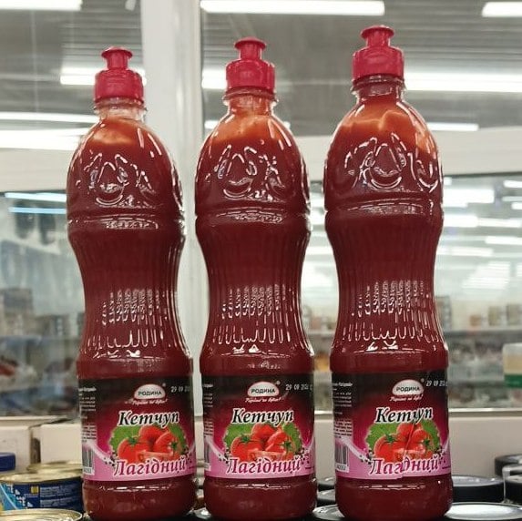 РОДИНА, Кетчуп Лагідний (Миході), 800г