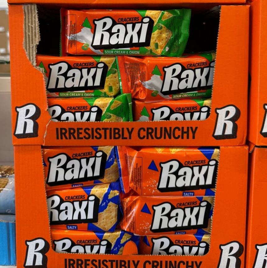 Крекер Raxi Сметана/цибуля, 70г