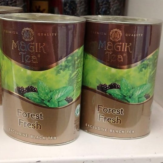 Чай Magik Tea, тубус чорн. Лісова свіжість (Павловський),100г