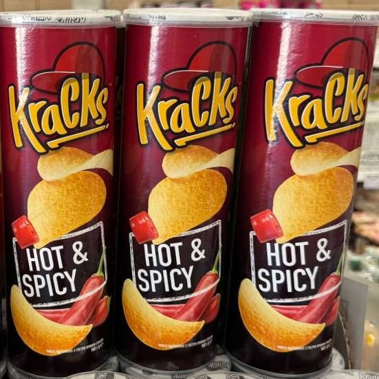 Чіпси Kracks гостро-пряні, 160г