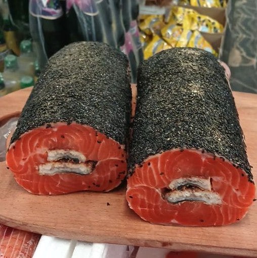 Брикет Форель та Вугор з  Кунжутом (ЗП)