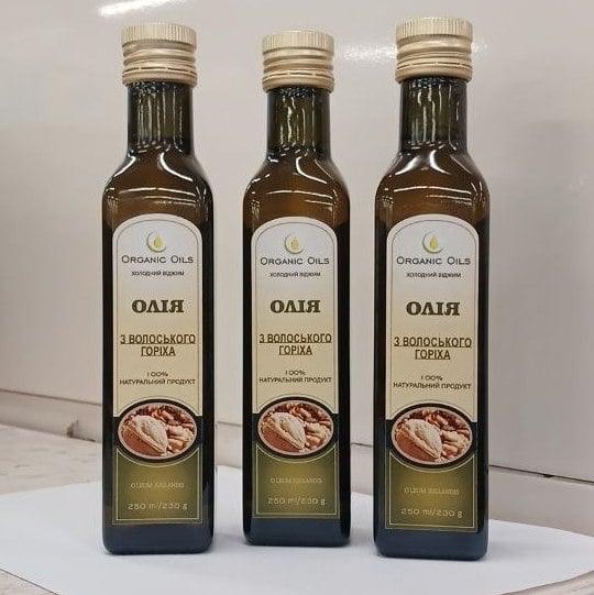 Олія з волоського горіха (Сувор), 250мл