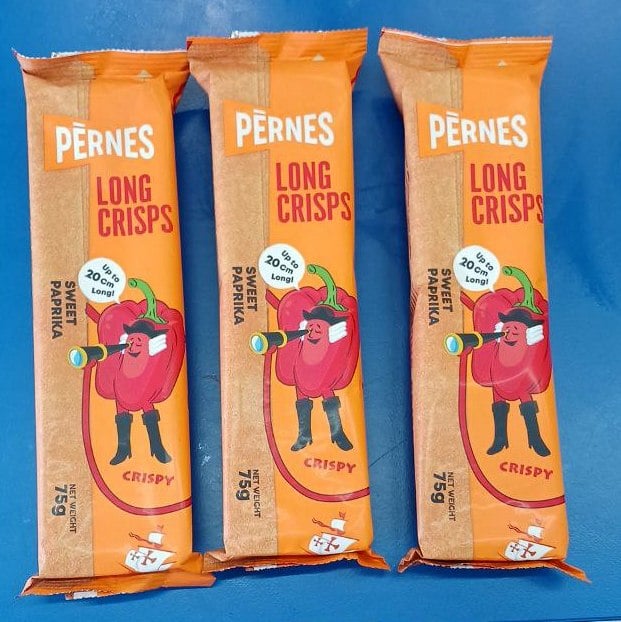 PERNES Чіпси Паприка Paprica (Продсервіс), 75г