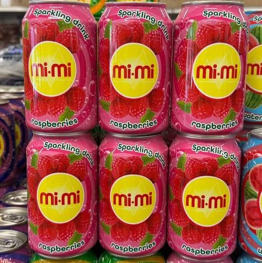 Напій "Mi-Mi" малина з/б 330мл