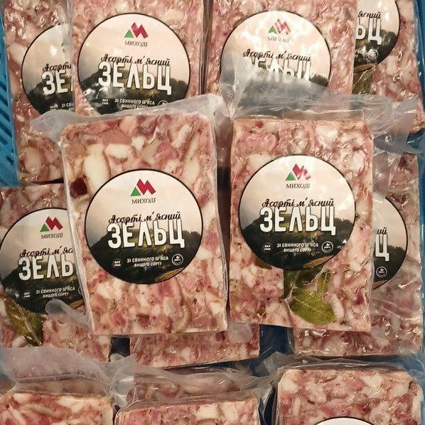 ЗЕЛЬЦ "АСОРТІ м'ясний" вищий сорт (Миході)