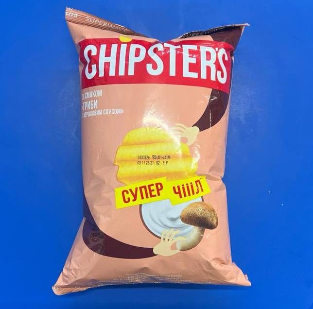 Чіпси TM Chipster's Гриби з верш. соус. хвиля (До бочкового) 95г