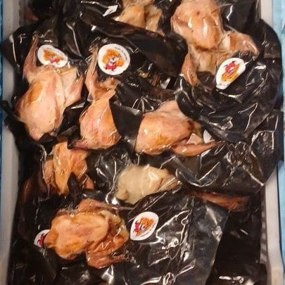 Перепілка запечена з яблуками (Карагодін)