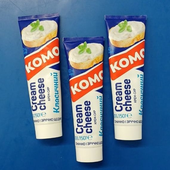 КОМО крем сир класичний тюб 60% 150г
